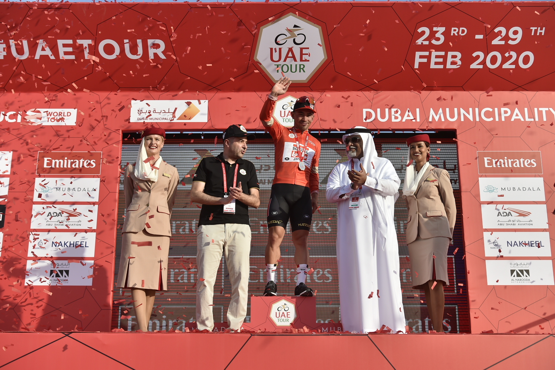 Australsk sejr på anden etape i UAE Tour