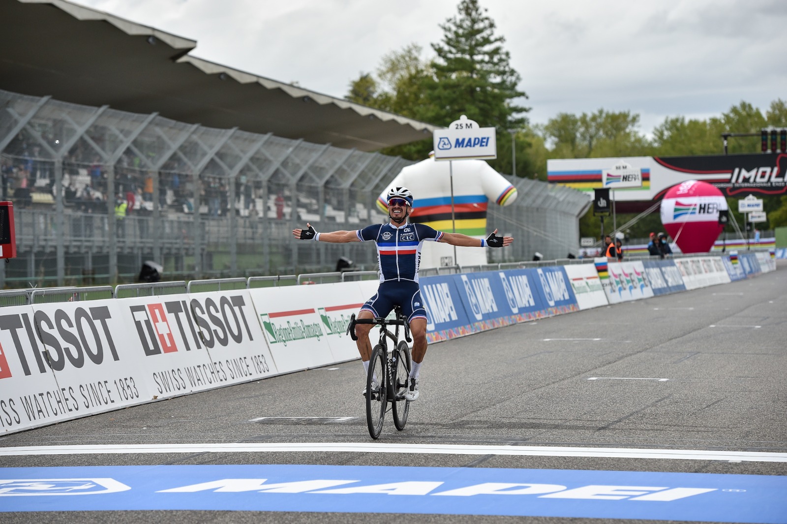 Franske Julian Alaphilippe verdensmester 2020. Dansk femteplads