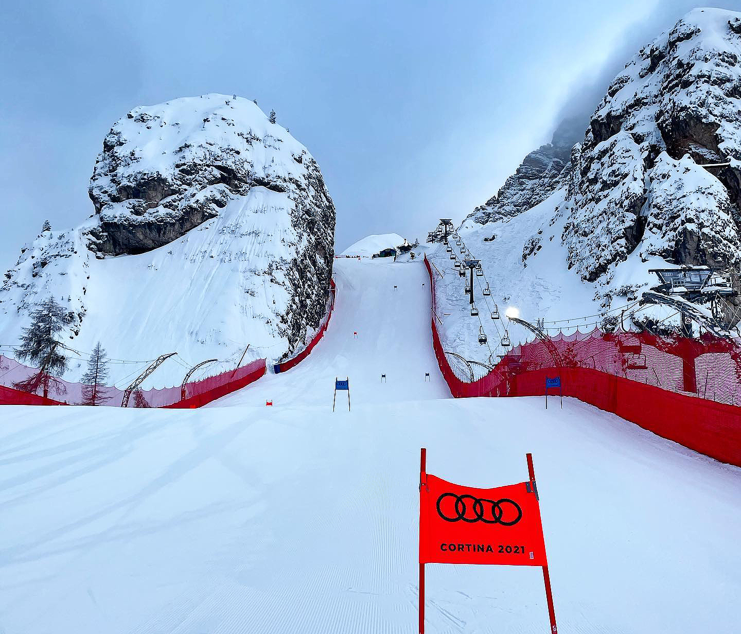 Dagens konkurrencer ved VM-alpin udsat