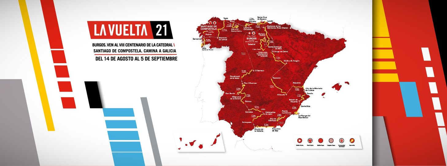 Ruten til Vuelta a España 2021 præsentere