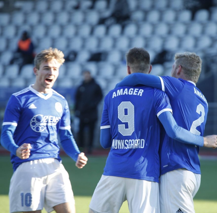 Sejre til Fremad Amager og FC Helsingør i 1. division