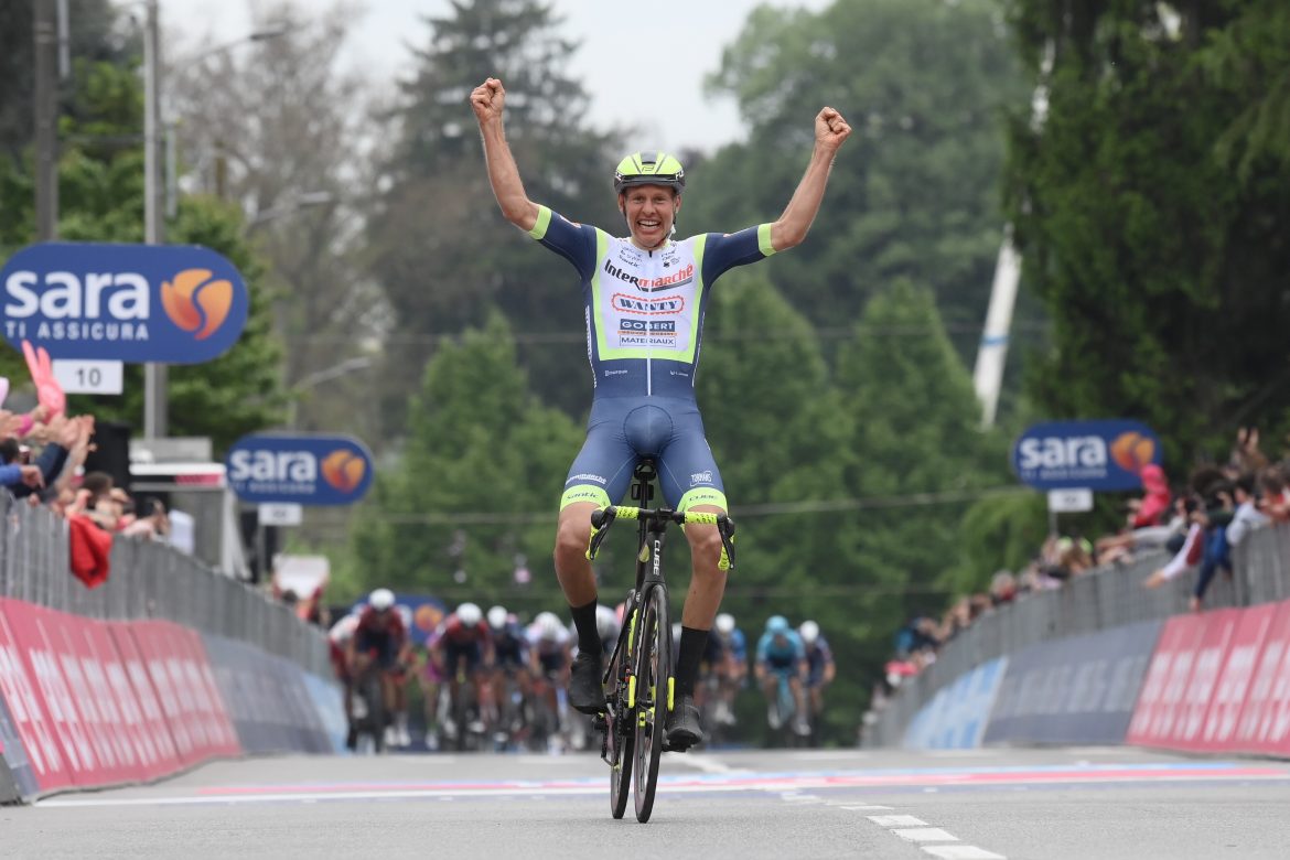 Hollandsk sejr på tredje Giro-etape