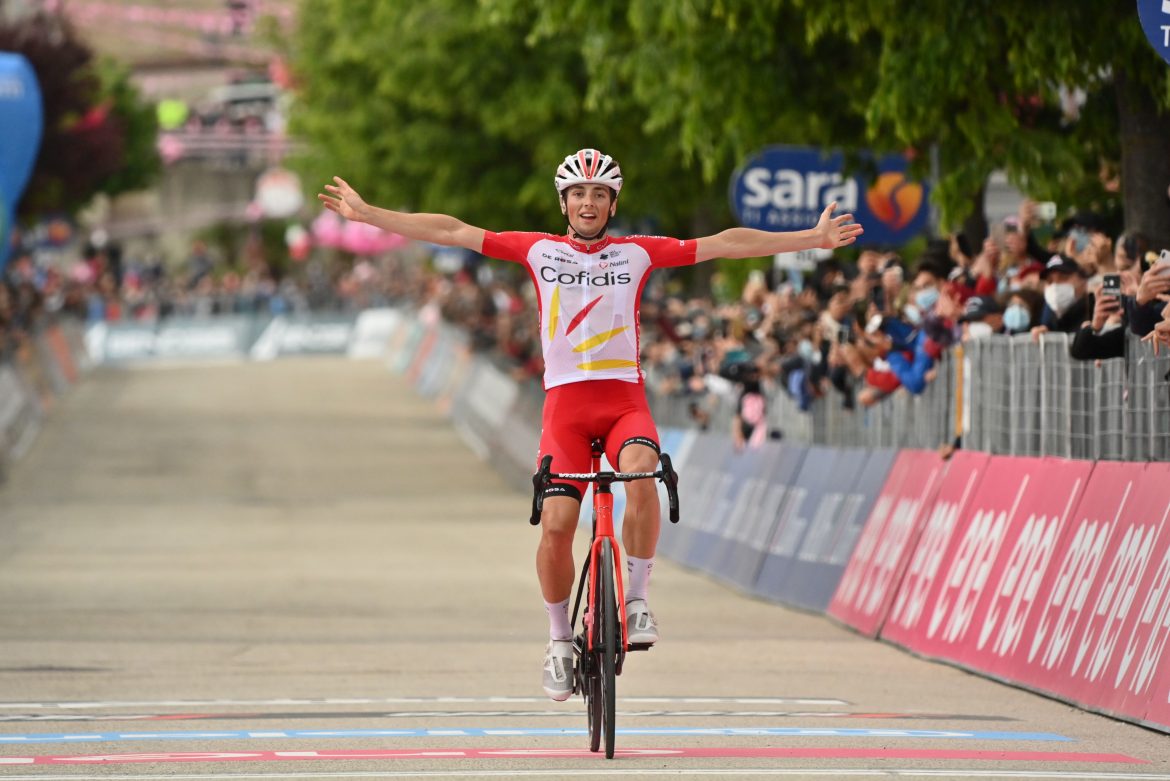 Fransk sejr på ottende etape af Giro d’Italia